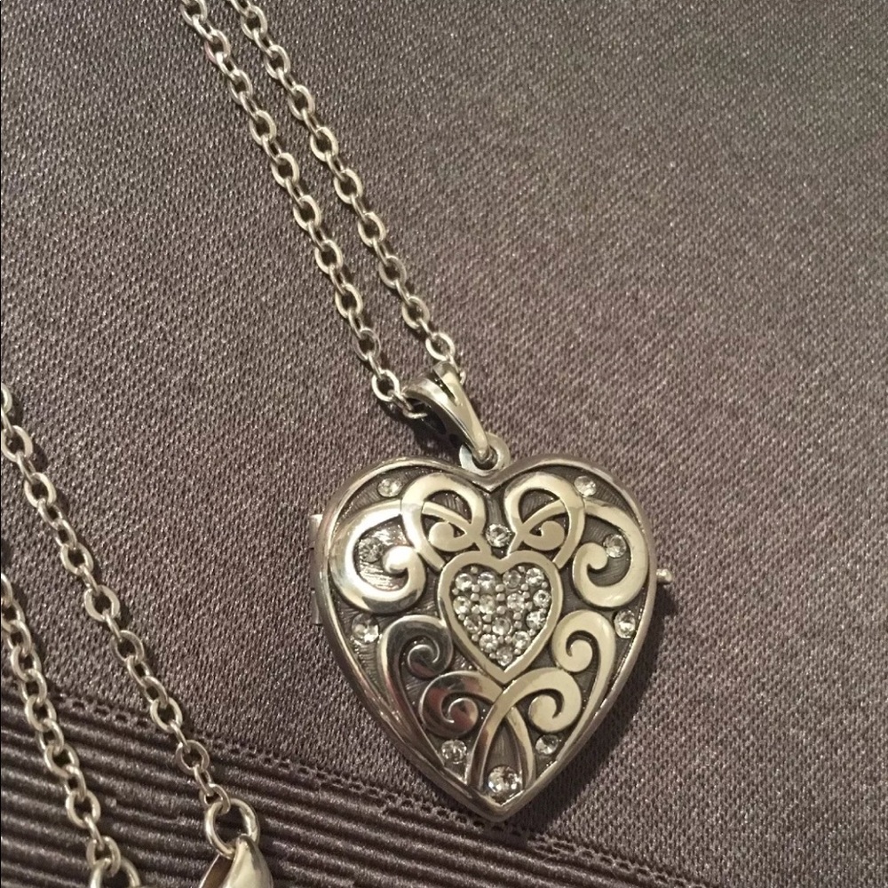 Brighton Memory Heart Locket Pendant Necklace NEW